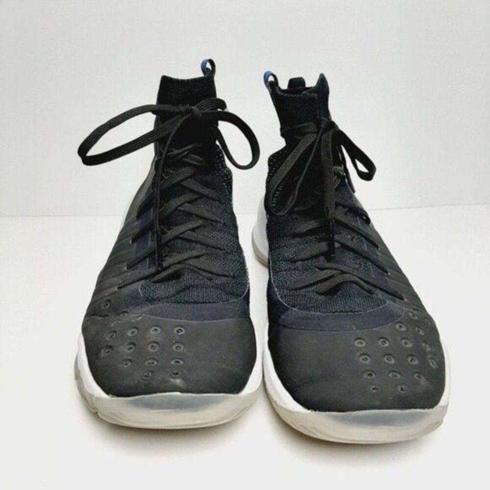 UNDER ARMOUR Curry 4 Basketball Athletic Shoes Black Youth Sz 6.5